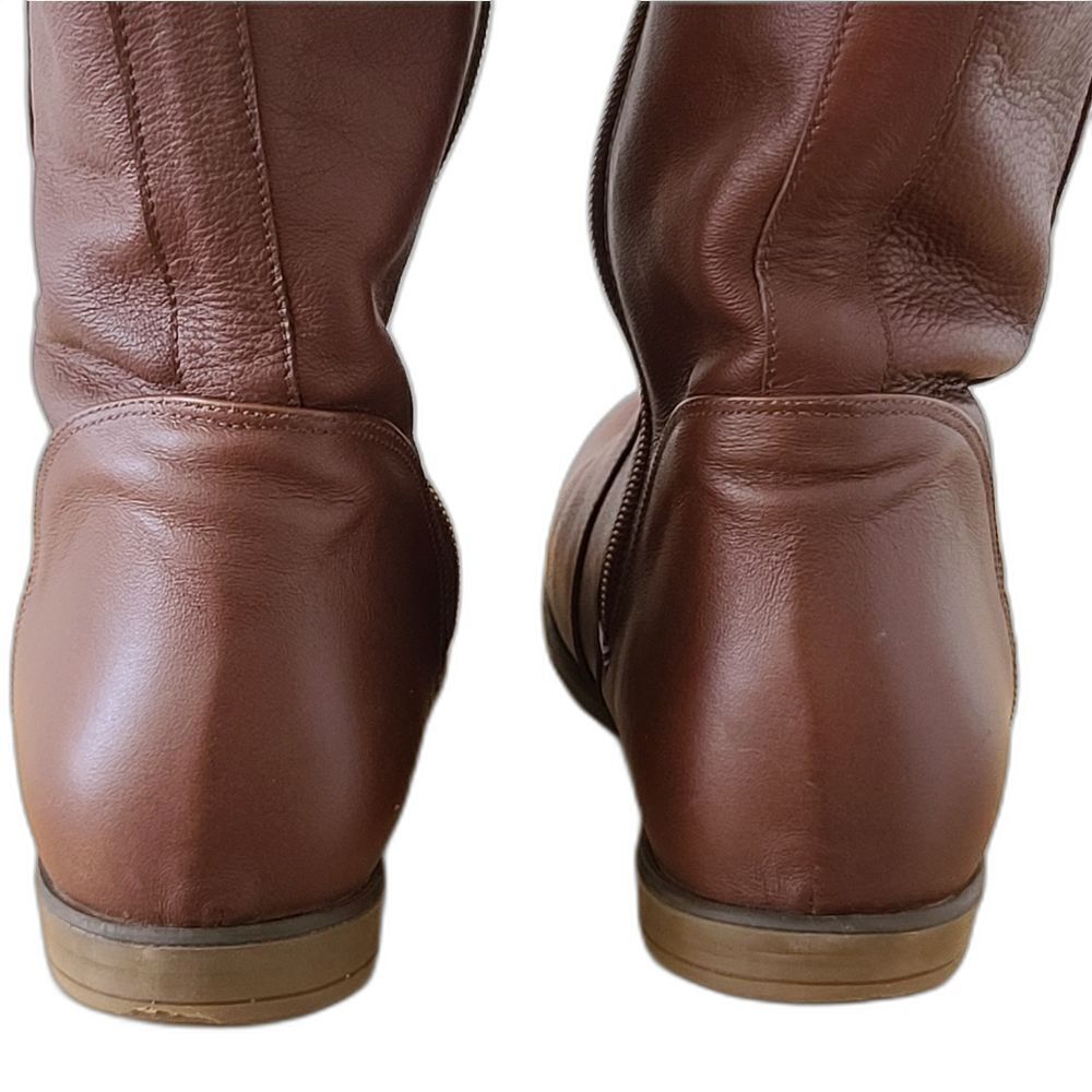 Mussi Leather Camel Tan Brown Riding Boots 7.5 EUC - Picture 2 of 13